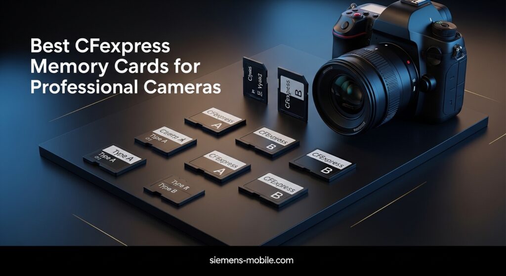 Best CFexpress Memory Cards for Professional Cameras