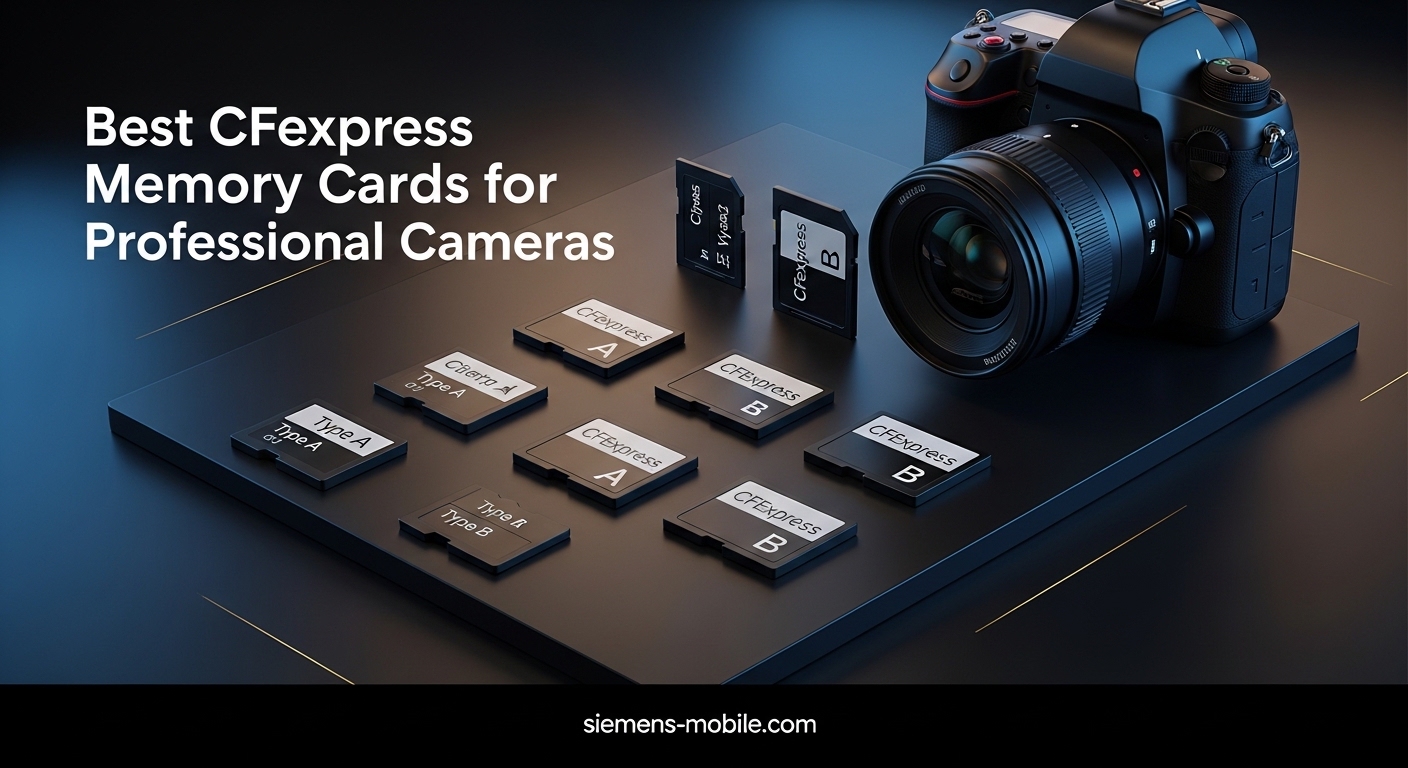Best CFexpress Memory Cards for Professional Cameras