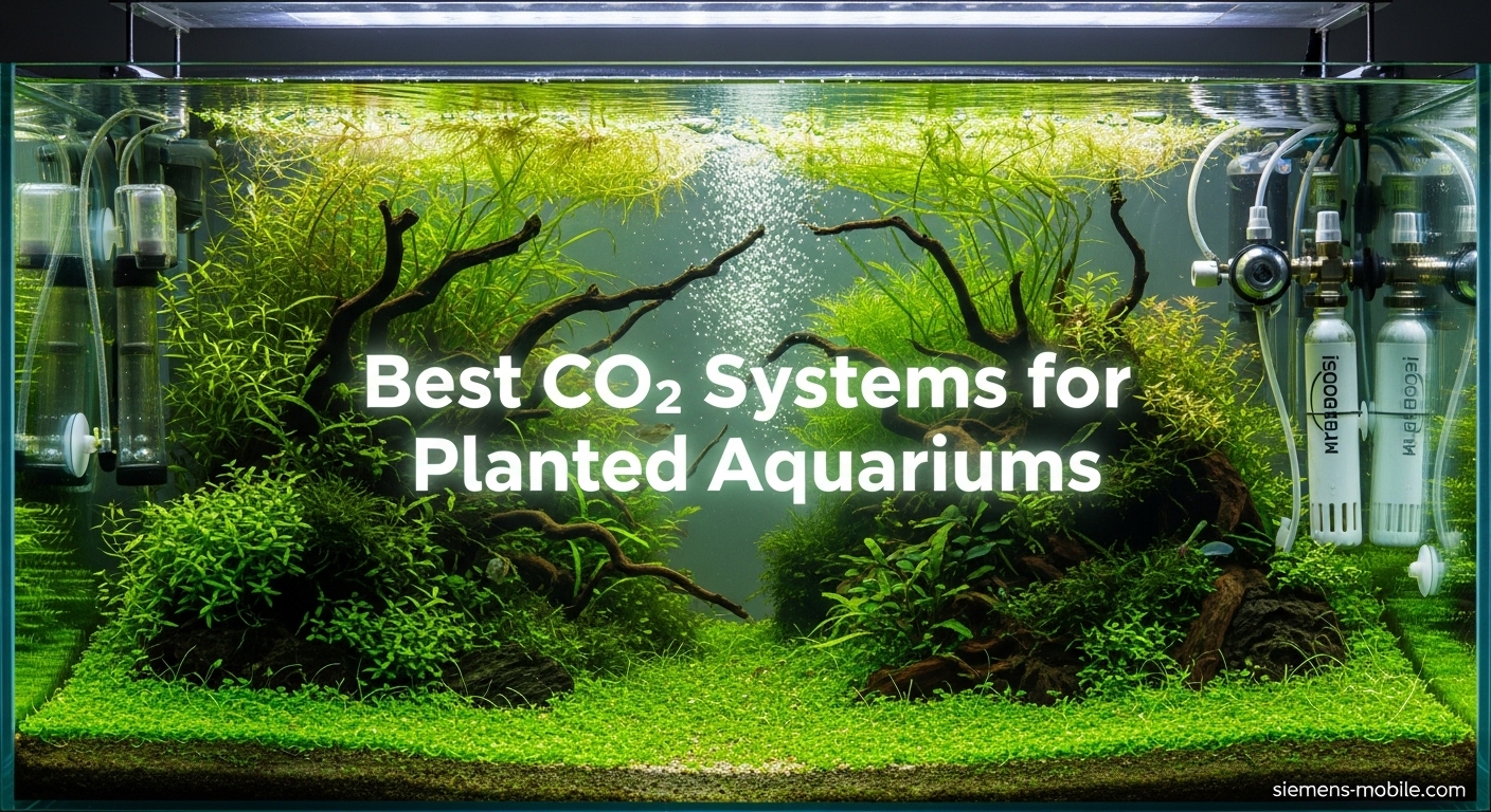 Best CO2 Systems for Planted Aquariums