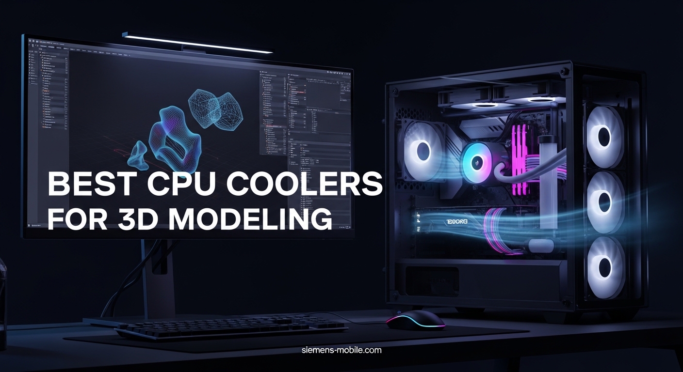 Best CPU Coolers for 3D Modeling