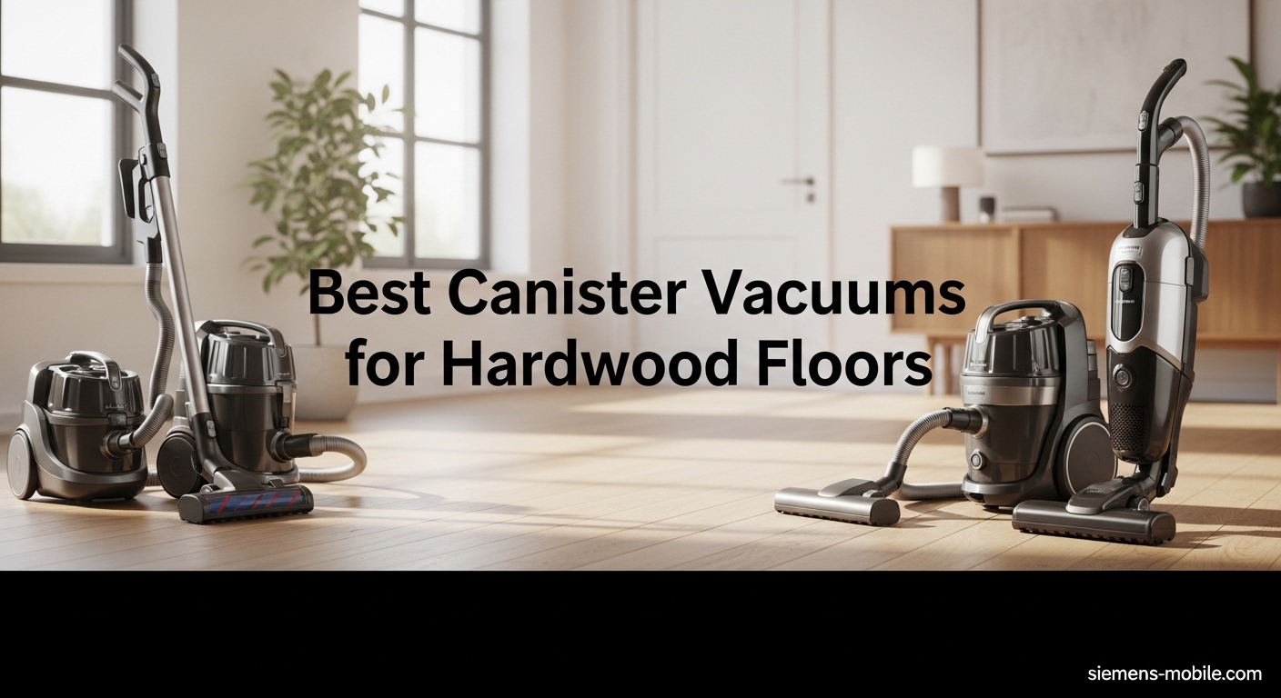 Best Canister Vacuums for Hardwood Floors