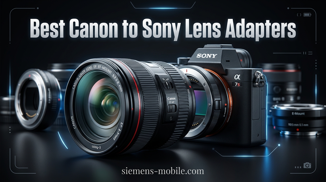 Best Canon to Sony Lens Adapters
