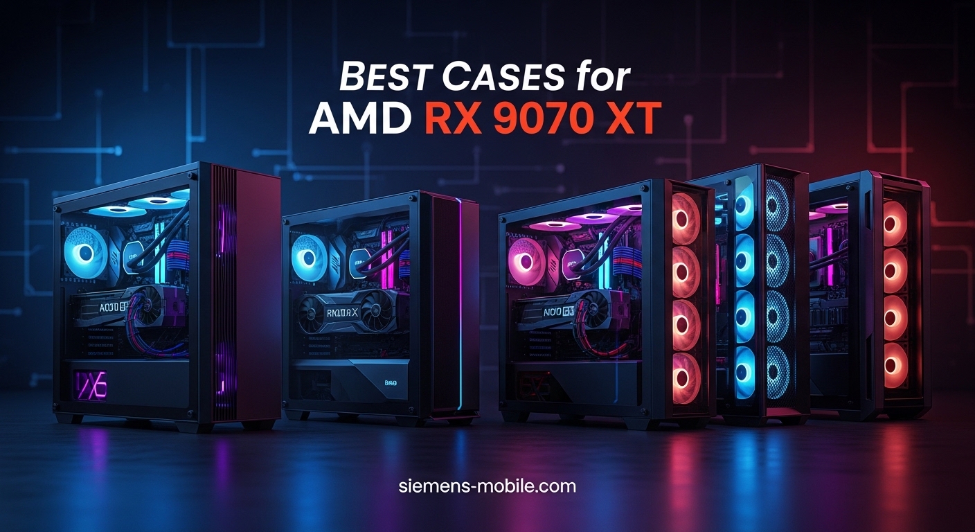 Best Cases for AMD RX 9070 XT
