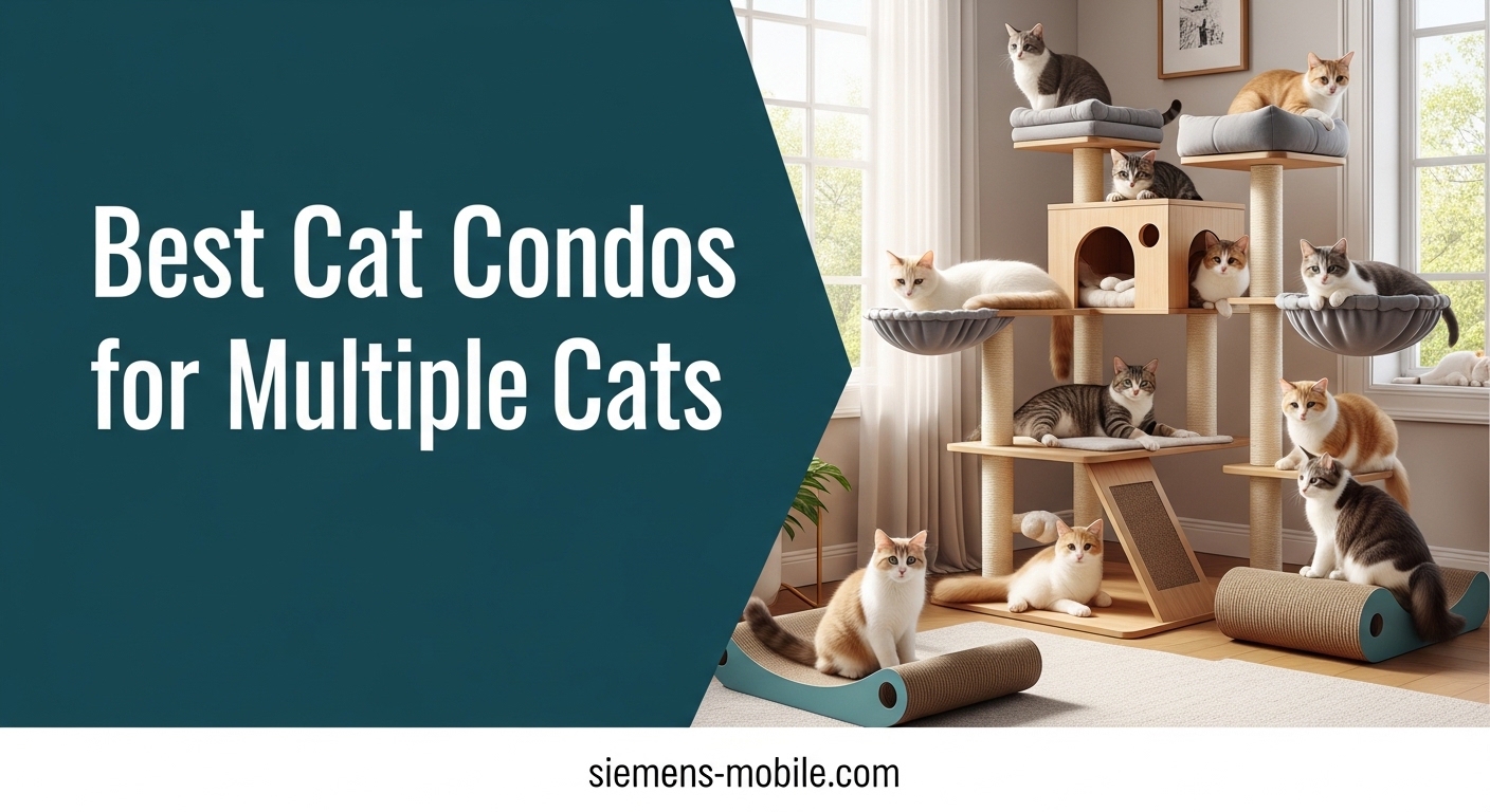 Best Cat Condos for Multiple Cats