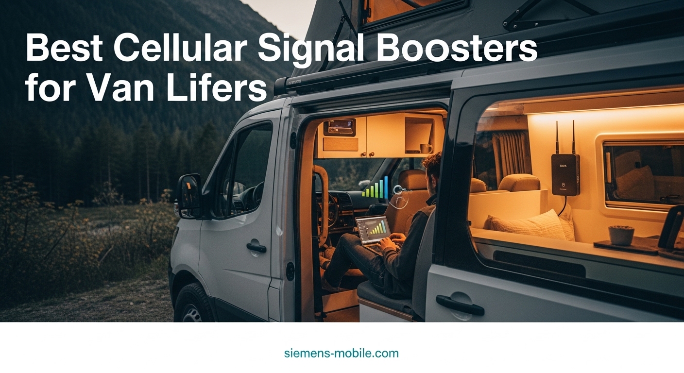 Best Cellular Signal Boosters for Van Lifers