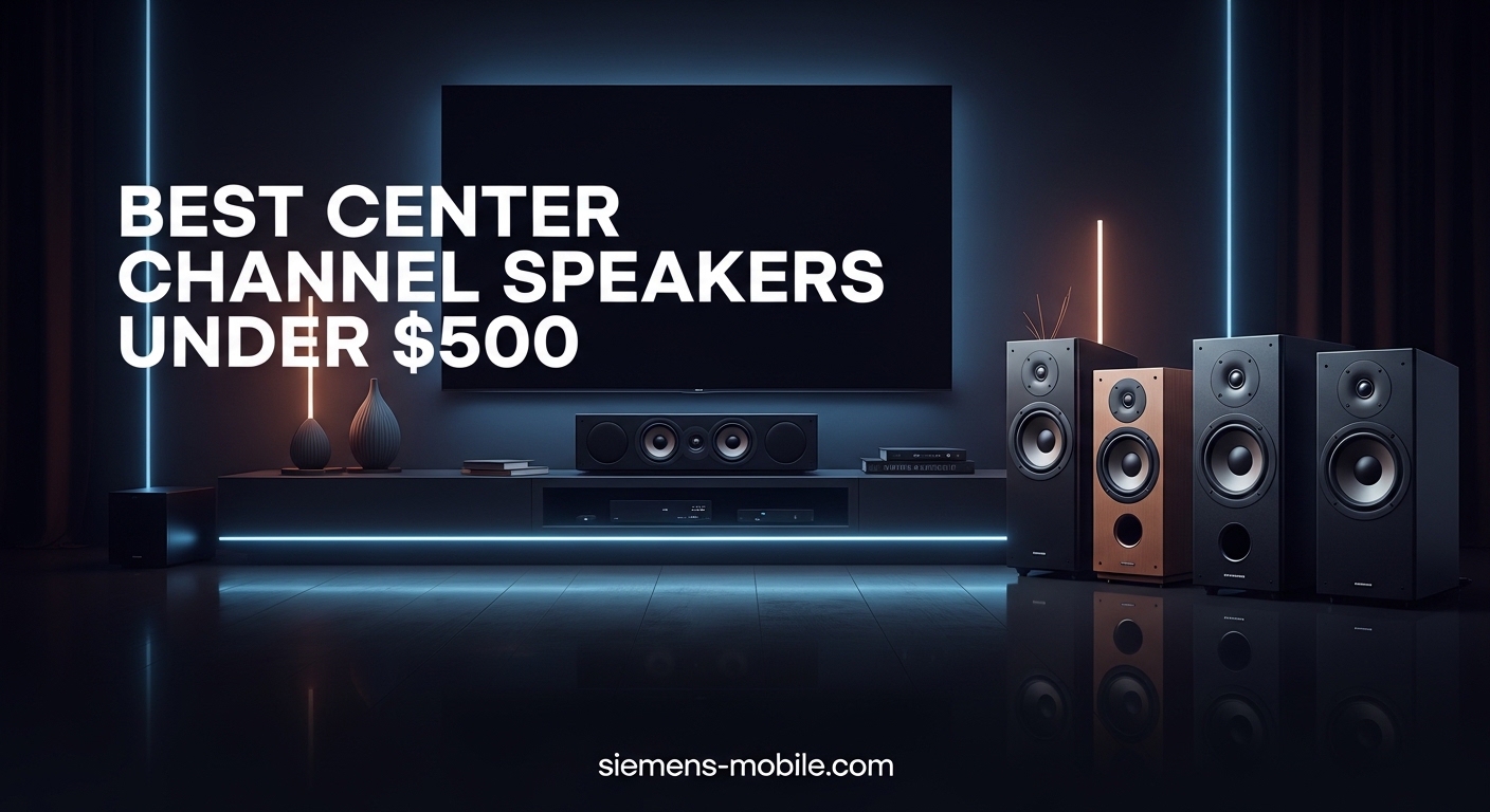 Best Center Channel Speakers Under $500
