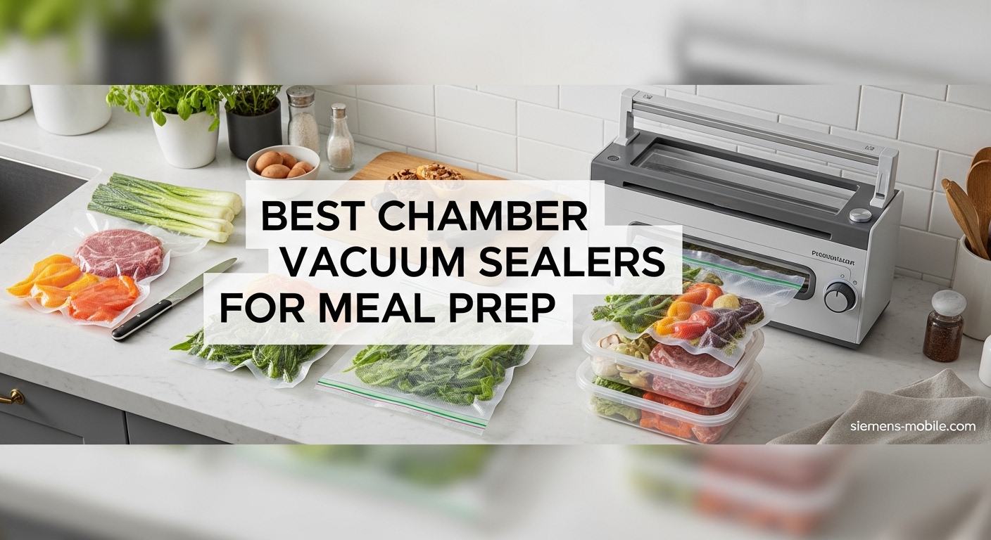 Best Chamber Vacuum Sealers for Meal Prep