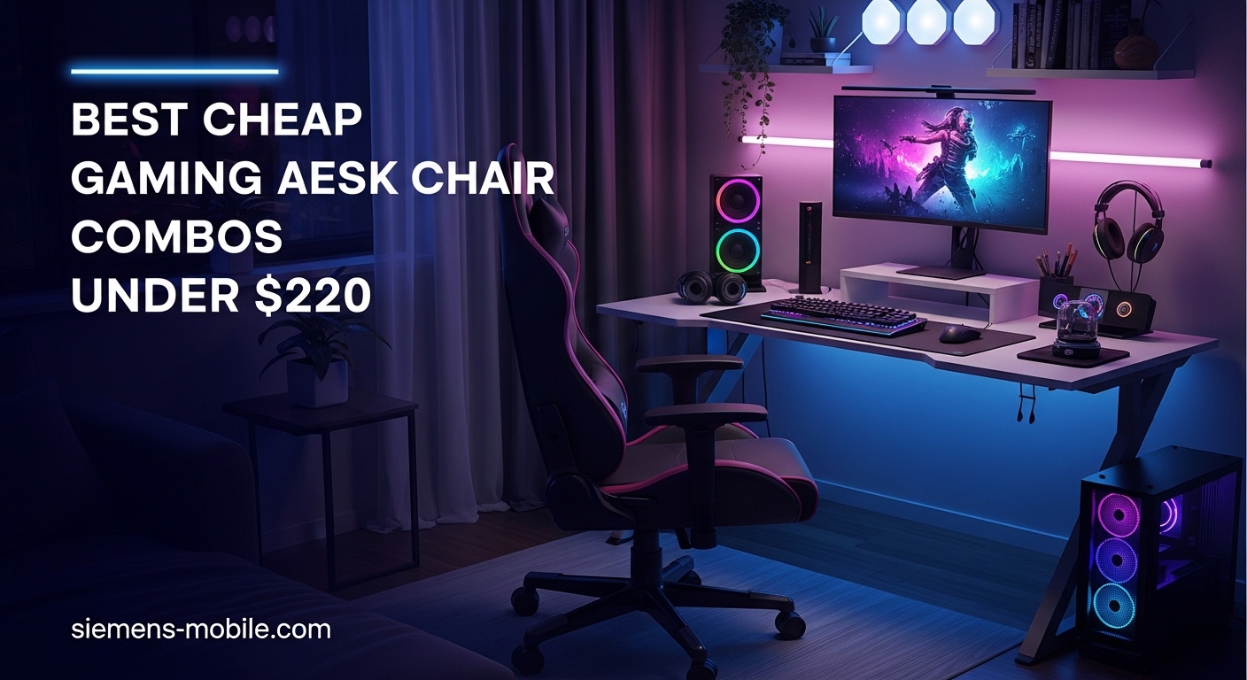 Best Cheap Gaming Desk and Chair Combos Under $250