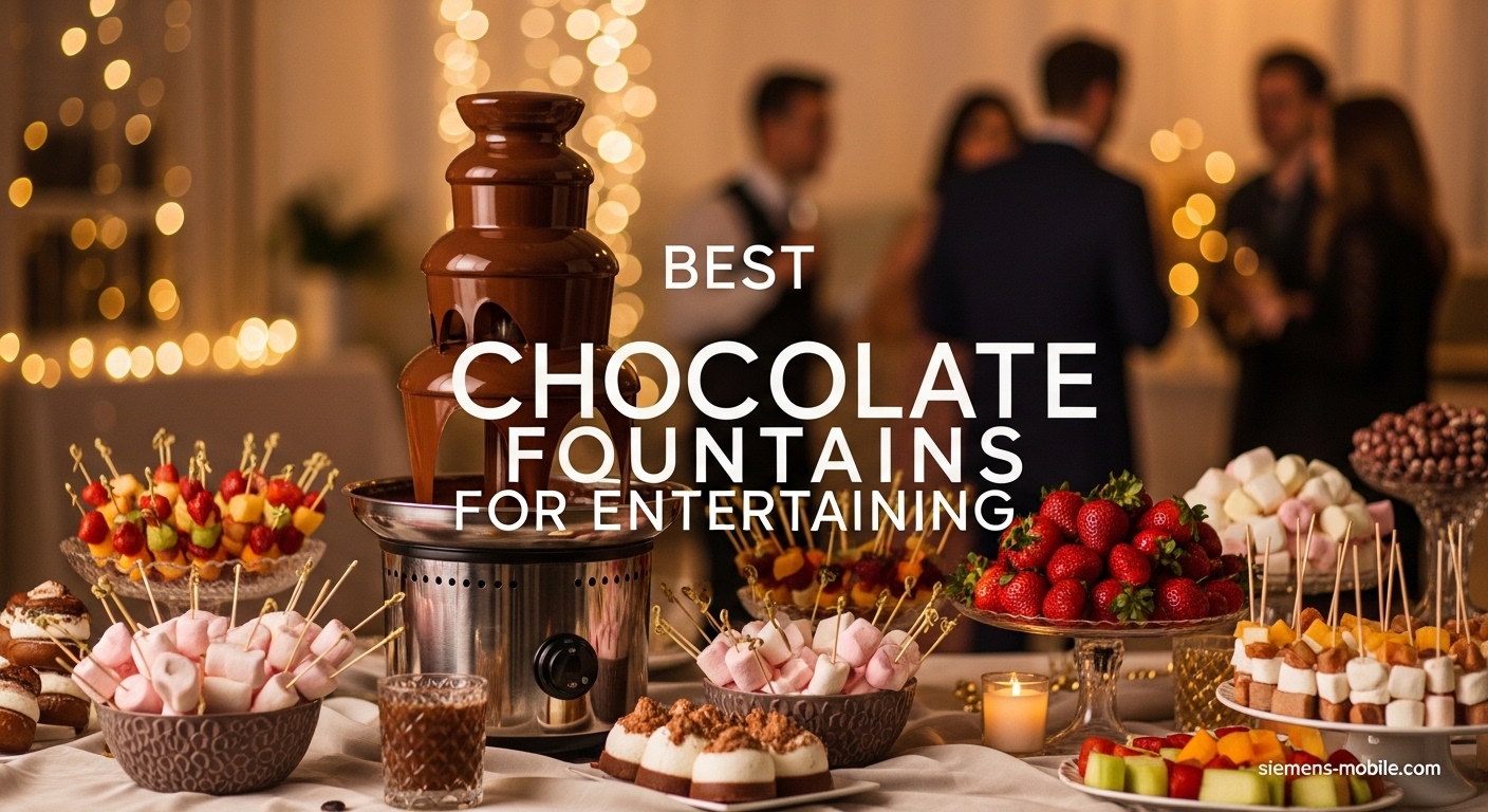 Best Chocolate Fountains for Entertaining
