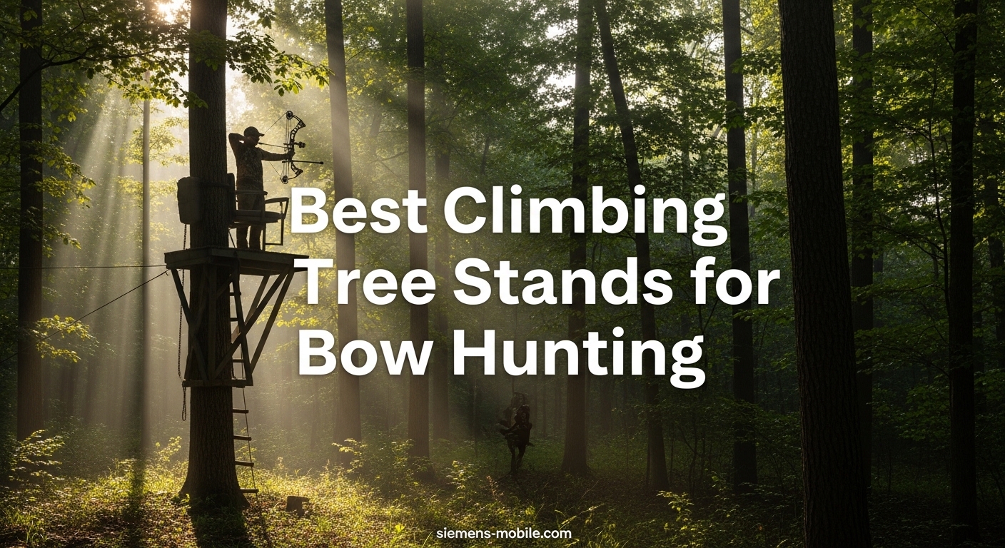Best Climbing Tree Stands for Bow Hunting