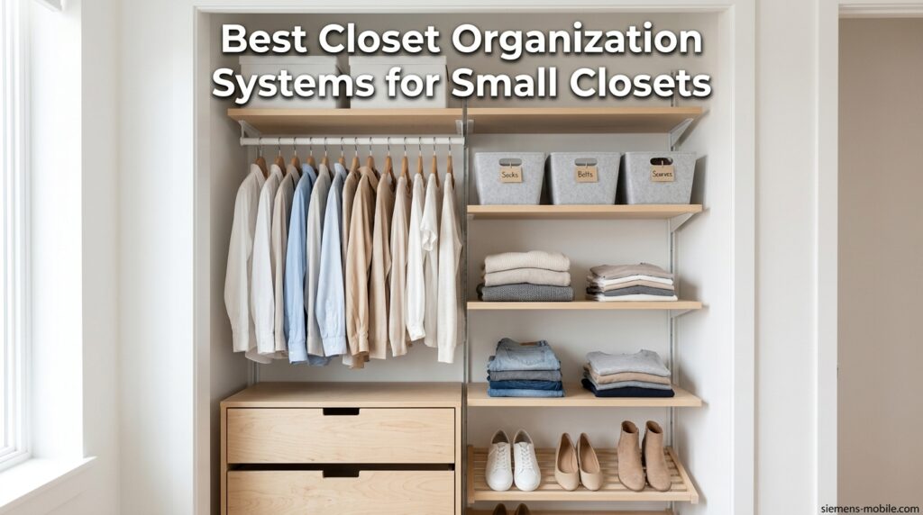 Best Closet Organization Systems for Small Closets