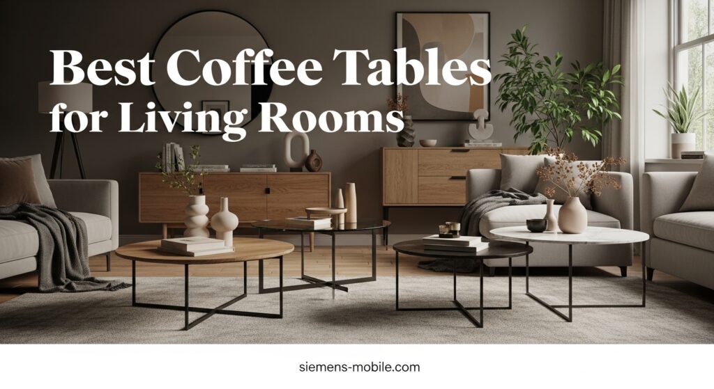 Best Coffee Tables for Living Rooms