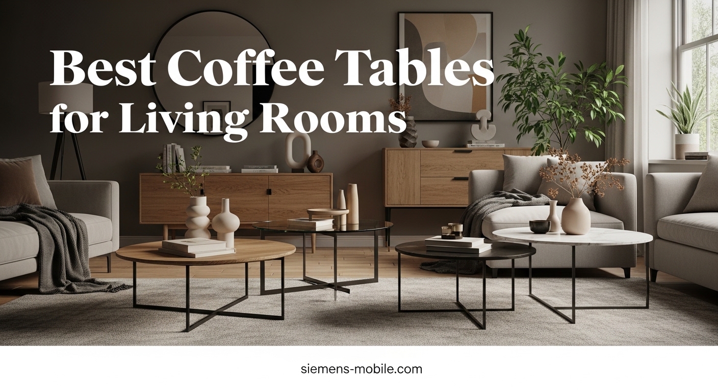 Best Coffee Tables for Living Rooms