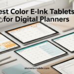 Best Color E-Ink Tablets for Digital Planners
