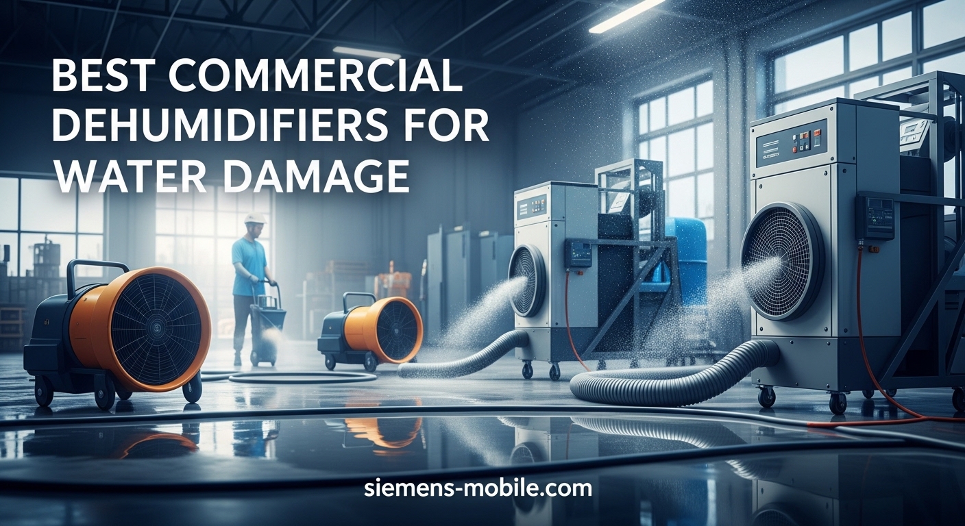Best Commercial Dehumidifiers for Water Damage