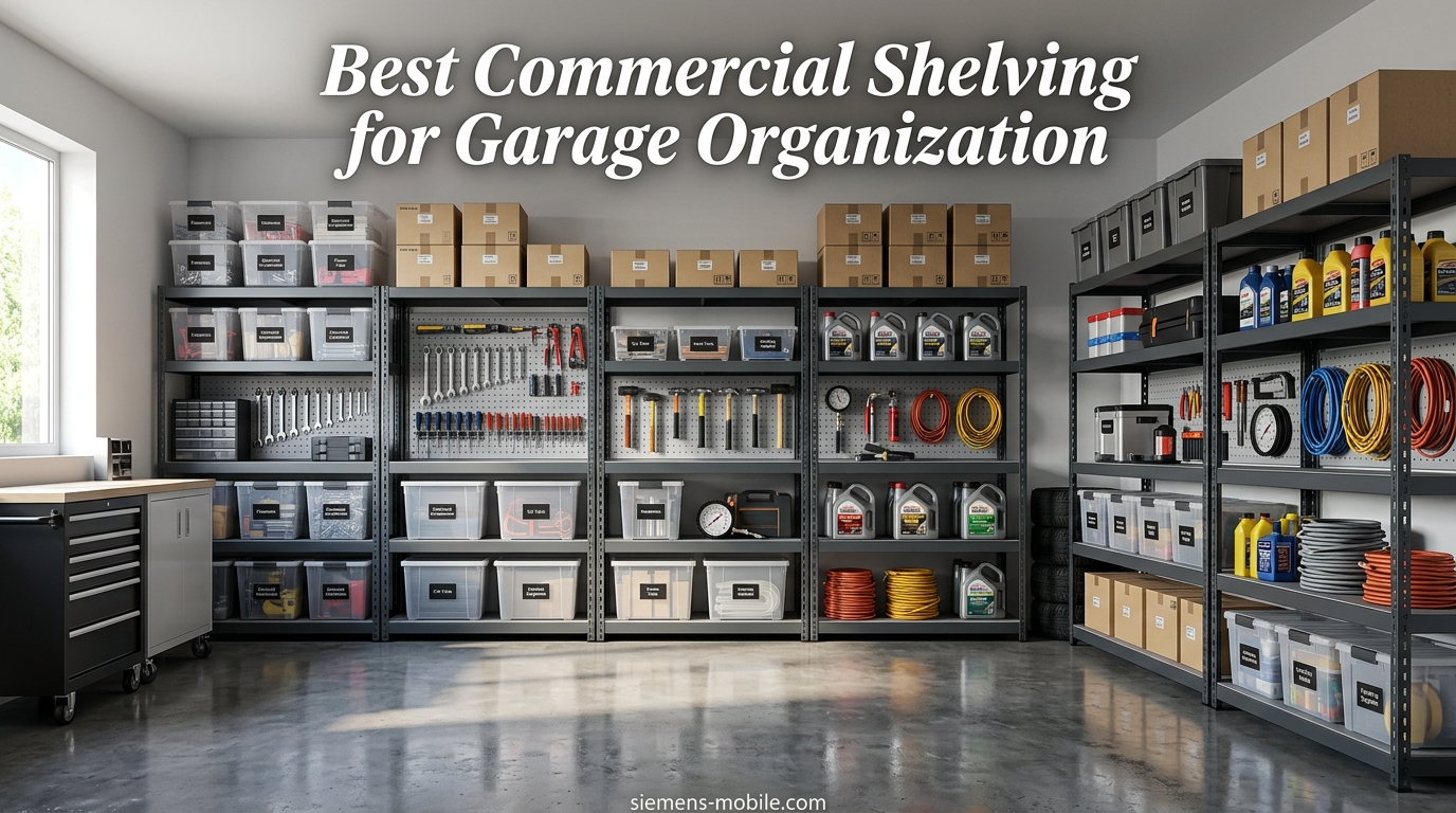 Best Commercial Shelving for Garage Organization