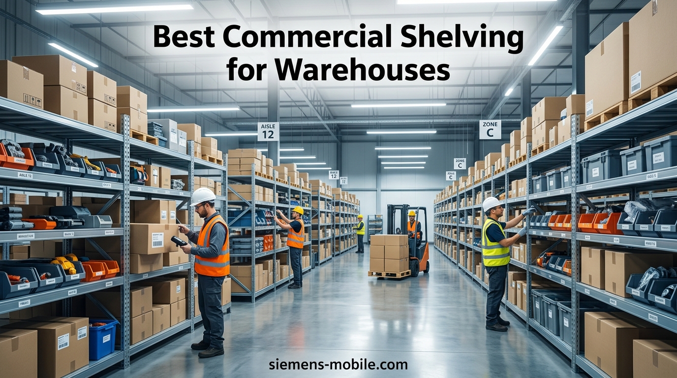 Best Commercial Shelving for Warehouses