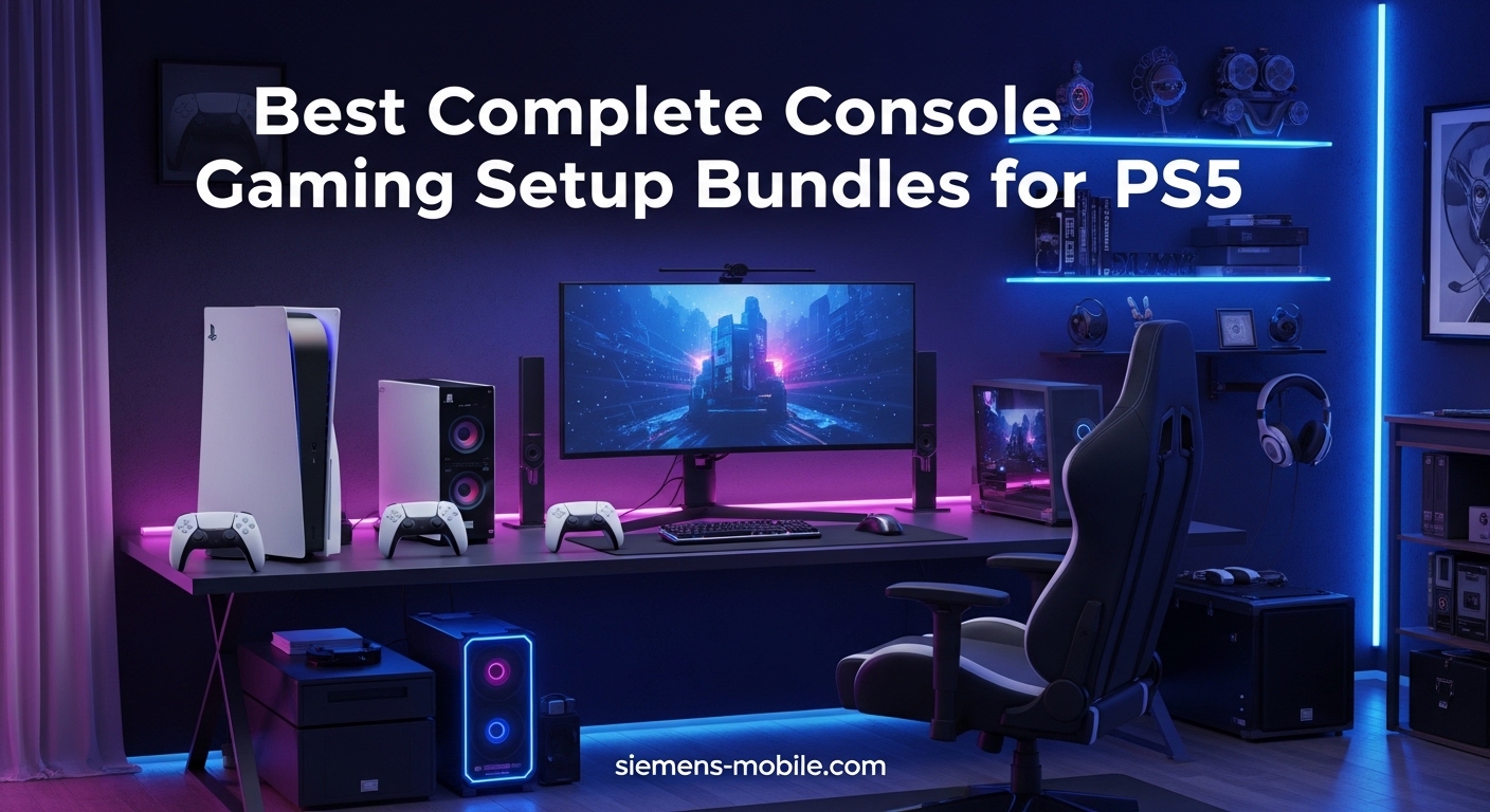 Best Complete Console Gaming Setup Bundles for PS5