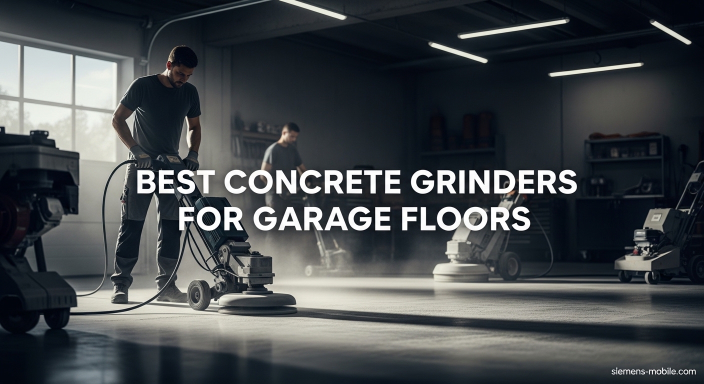 Best Concrete Grinders for Garage Floors