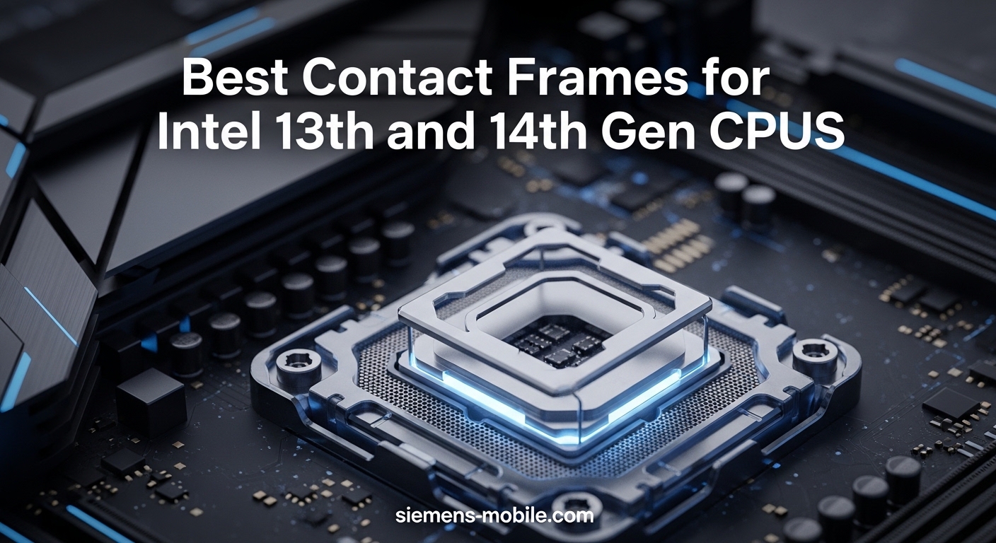 Best Contact Frames for Intel 13th and 14th Gen CPUs