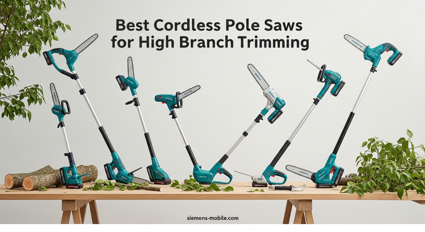 Best Cordless Pole Saws for High Branch Trimming