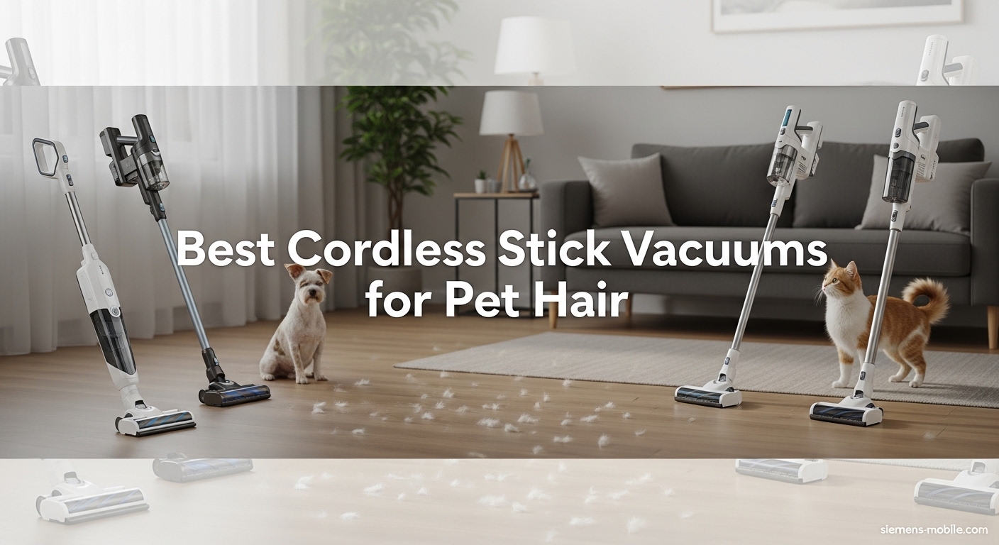 Best Cordless Stick Vacuums for Pet Hair