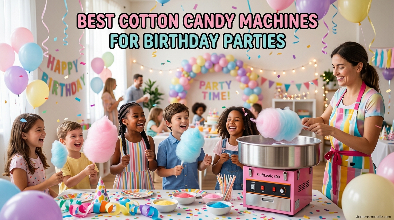 Best Cotton Candy Machines for Birthday Parties