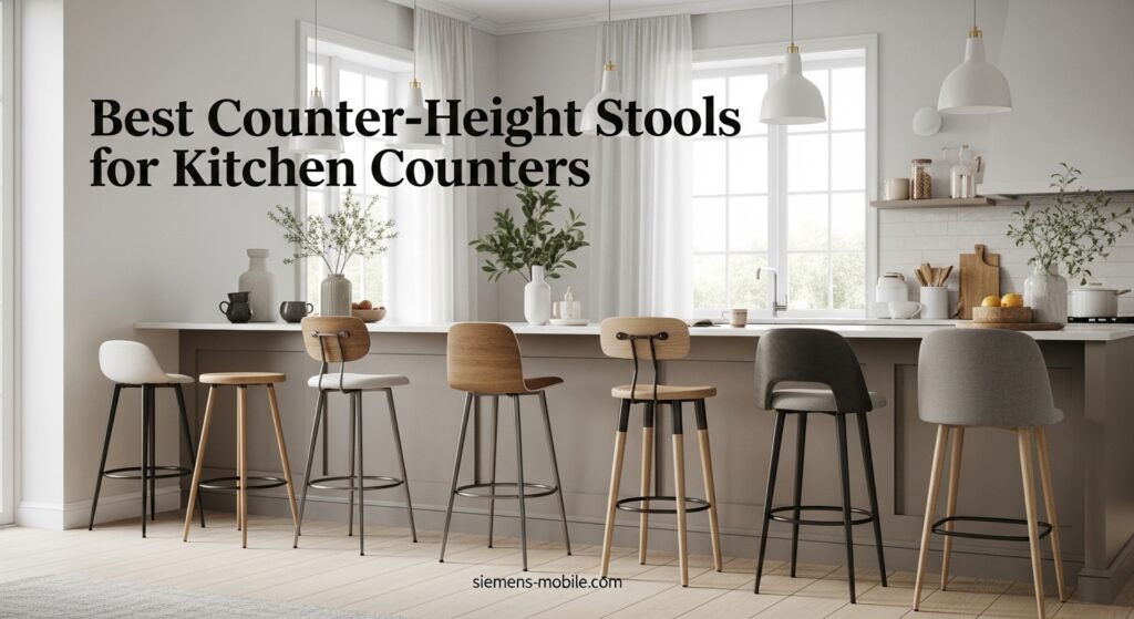 Best Counter-Height Stools for Kitchen Counters