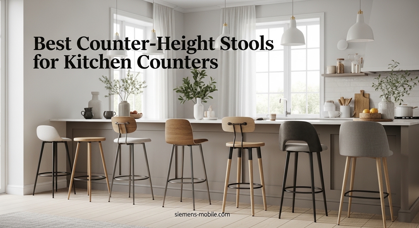 Best Counter-Height Stools for Kitchen Counters