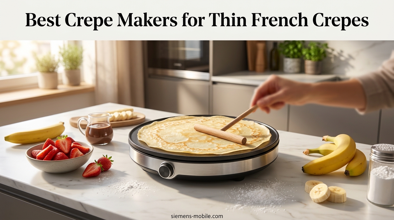 Best Crepe Makers for Thin French Crepes