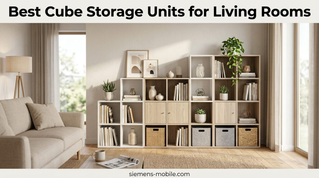 Best Cube Storage Units for Living Rooms