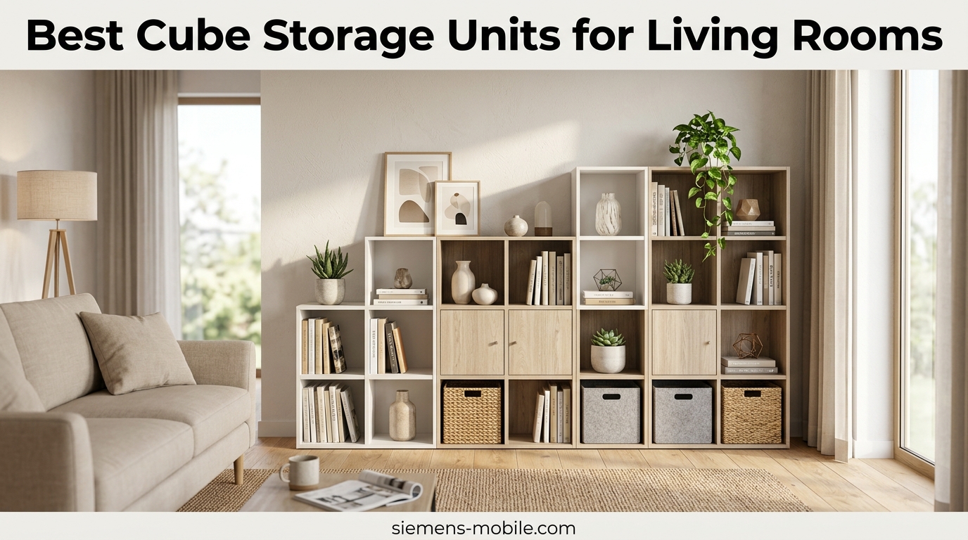 Best Cube Storage Units for Living Rooms