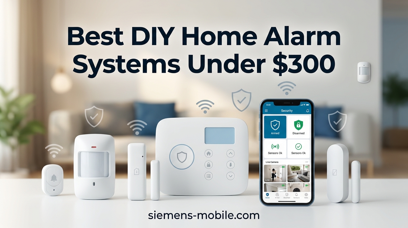 Best DIY Home Alarm Systems Under $300