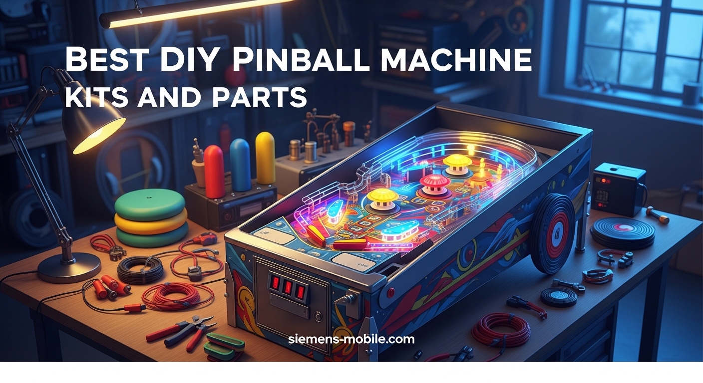 Best DIY Pinball Machine Kits and Parts