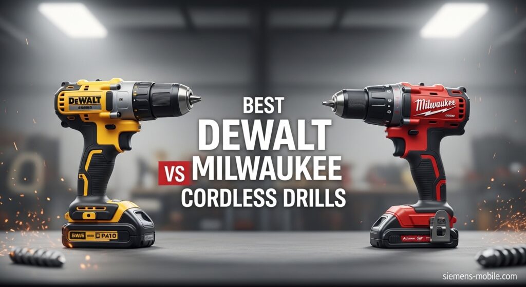 Best DeWalt vs Milwaukee Cordless Drills
