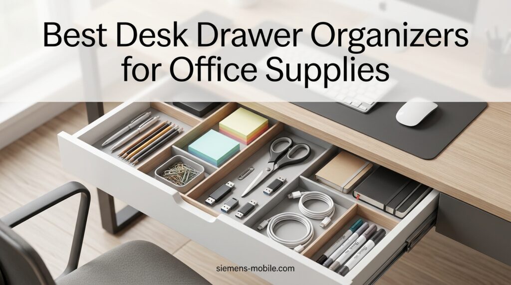 Best Desk Drawer Organizers for Office Supplies