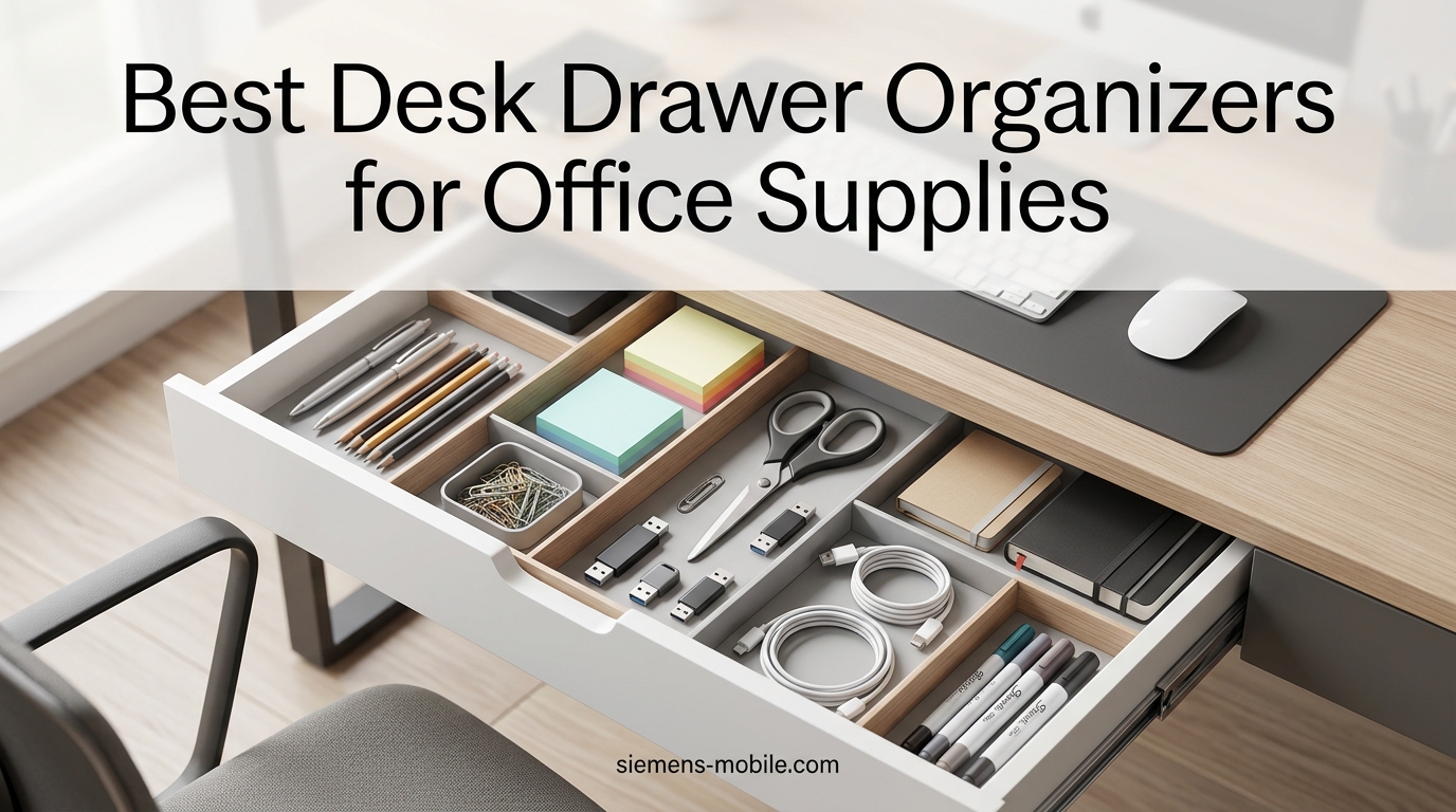 Best Desk Drawer Organizers for Office Supplies