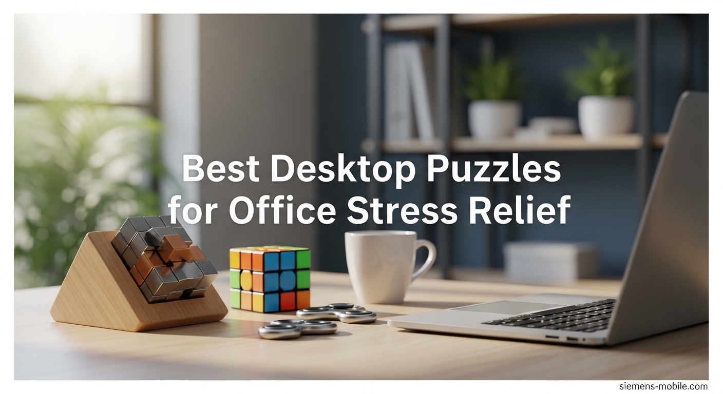 Best Desktop Puzzles for Office Stress Relief