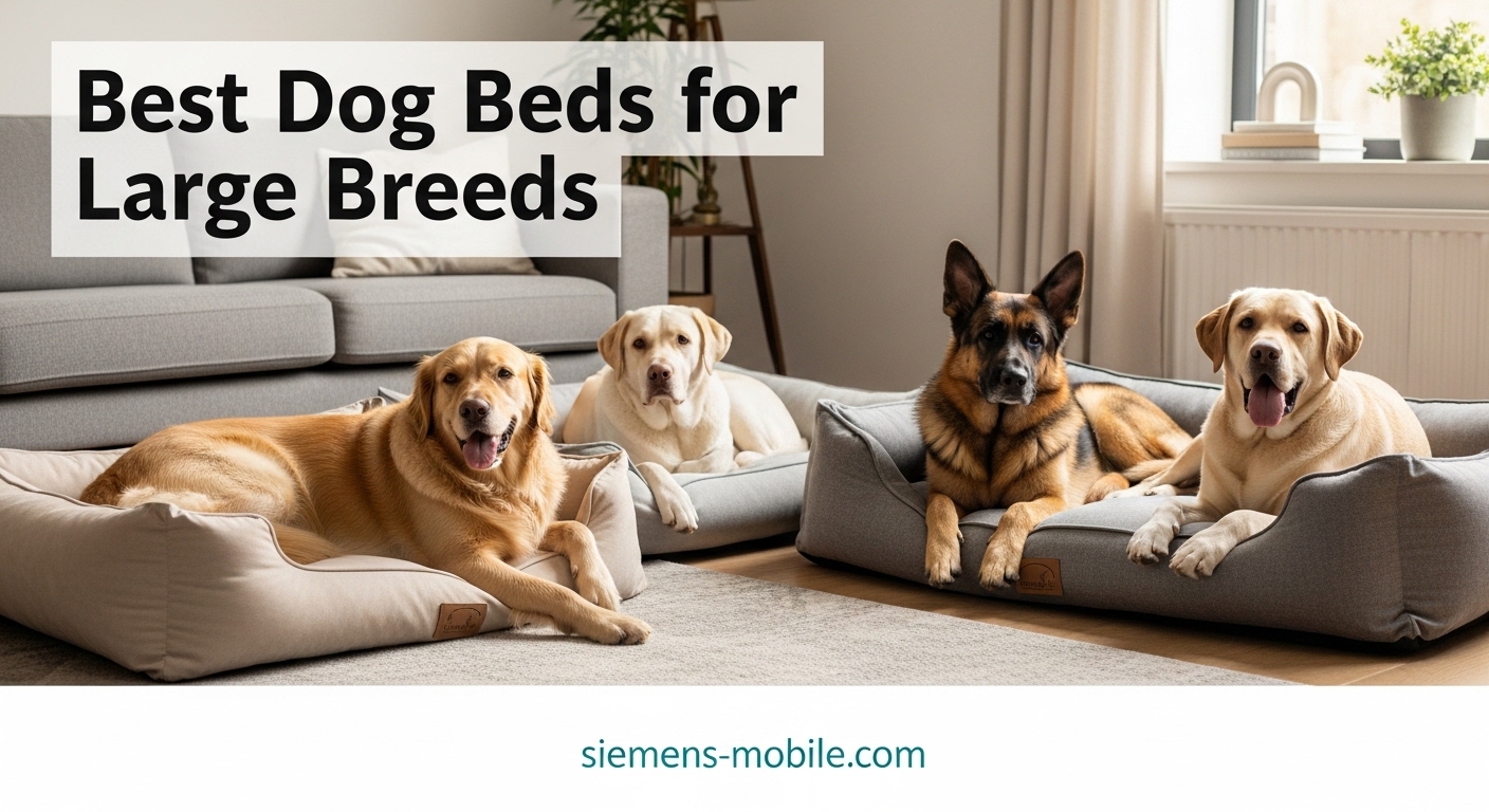 Best Dog Beds for Large Breeds