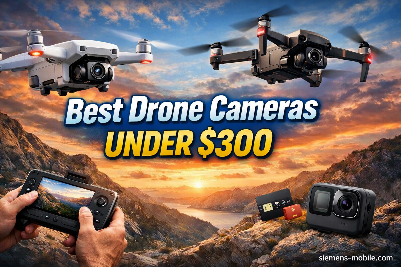Best Drone Cameras Under $300