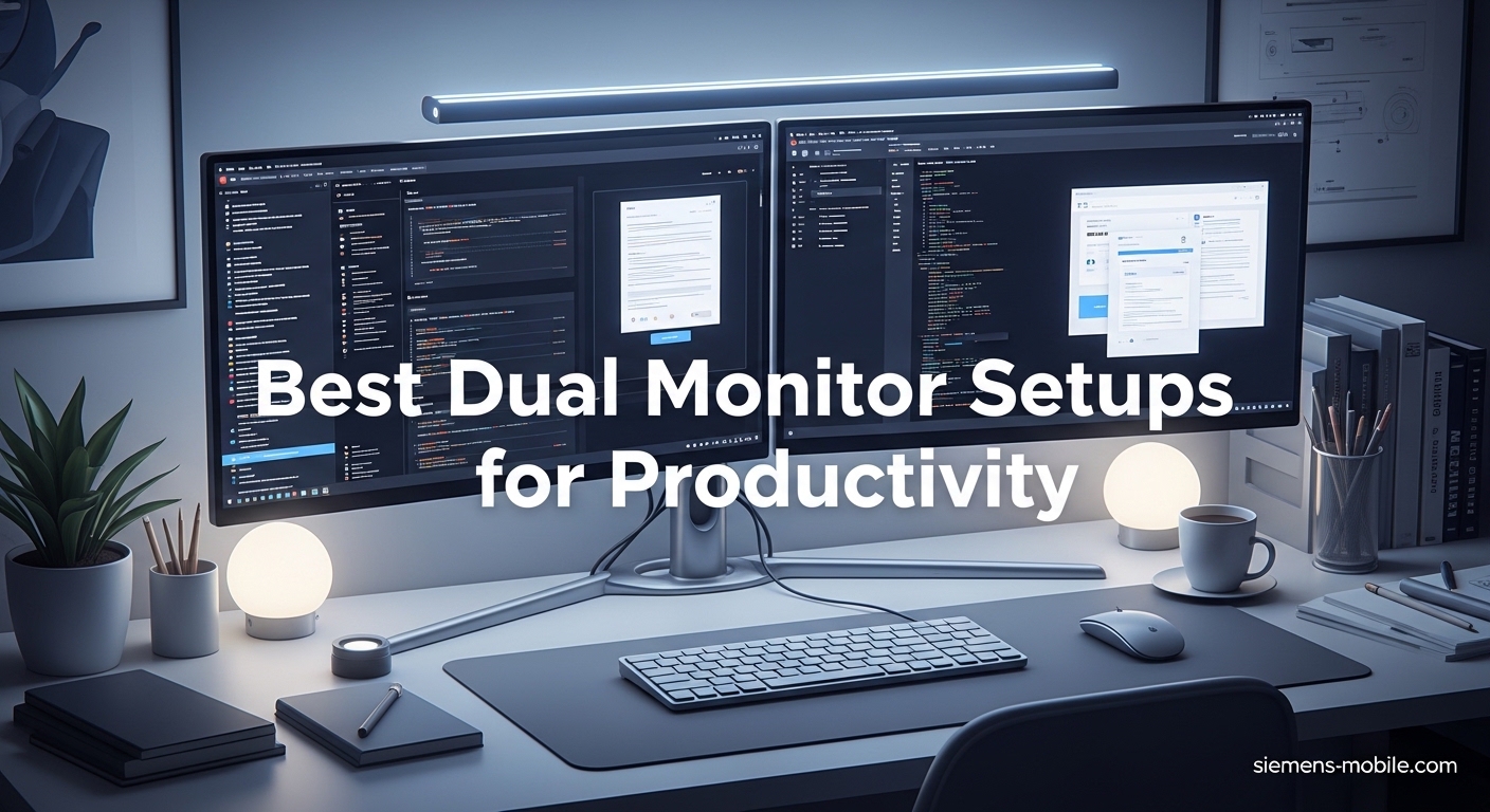 Best Dual Monitor Setups for Productivity