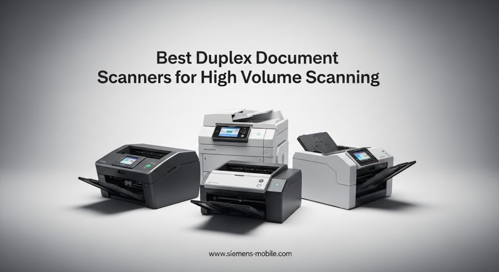 Best Duplex Document Scanners for High Volume Scanning