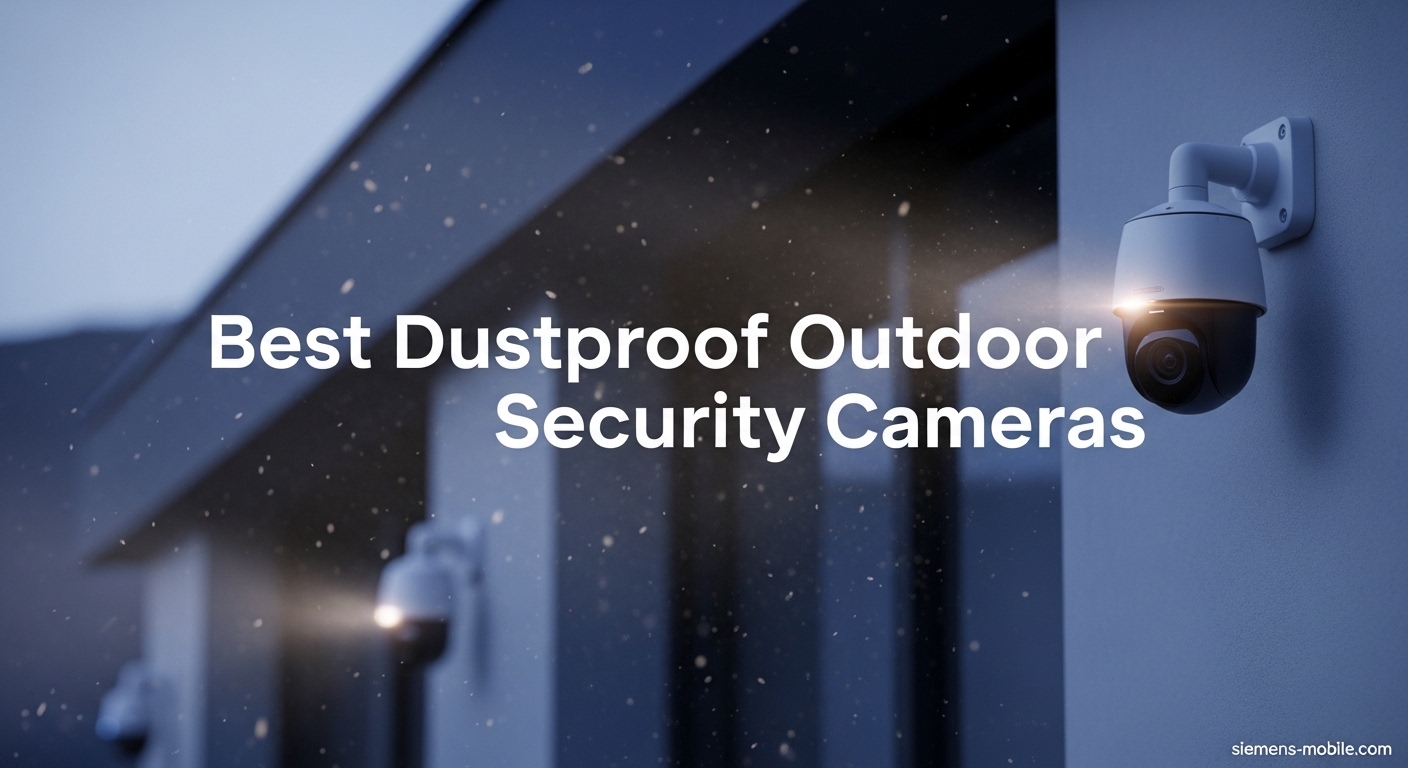 Best Dustproof Outdoor Security Cameras