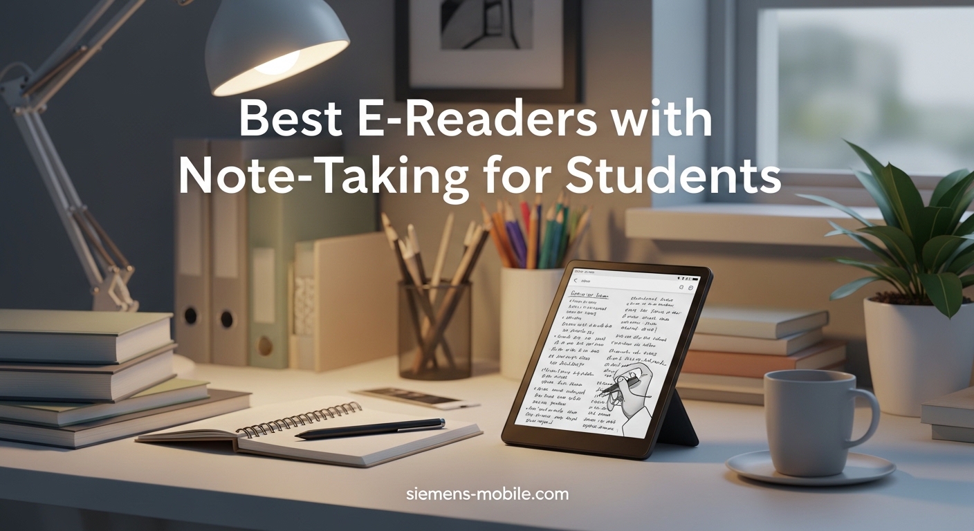 Best E-Readers with Note-Taking for Students