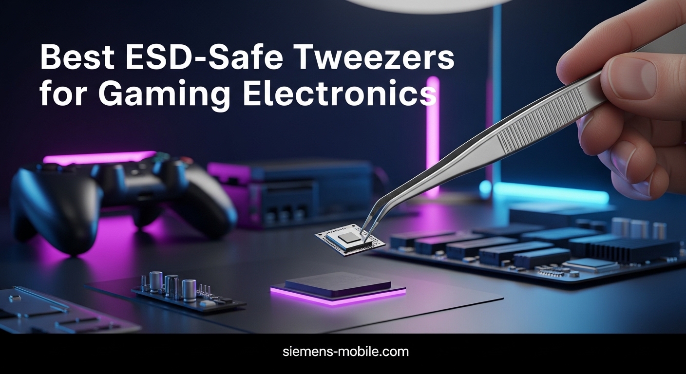 Best ESD-Safe Tweezers for Gaming Electronics