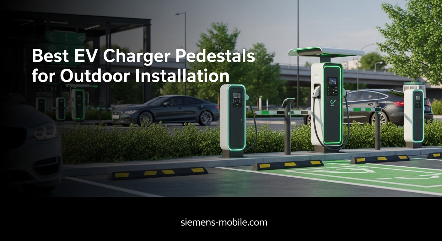Best EV Charger Pedestals for Outdoor Installation