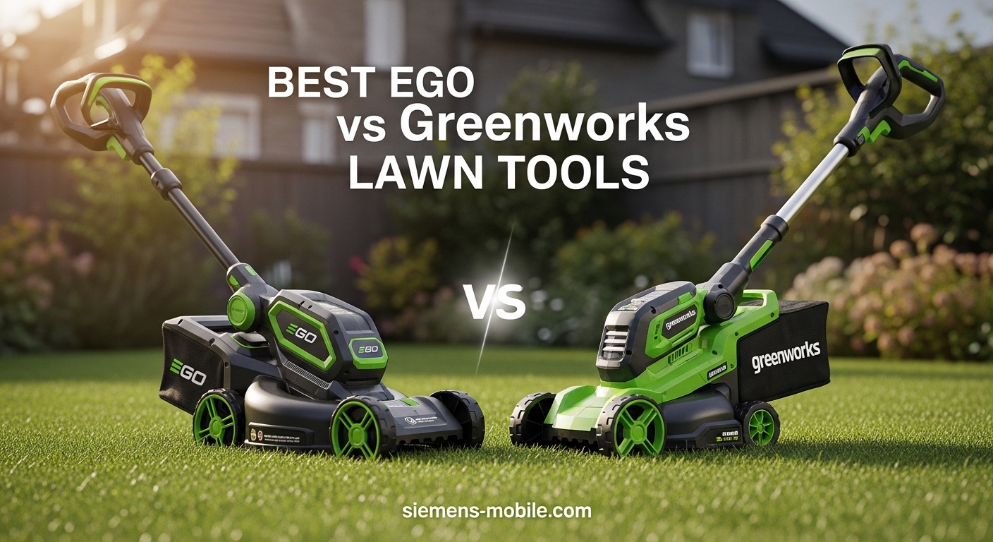Best Ego vs Greenworks Lawn Tools