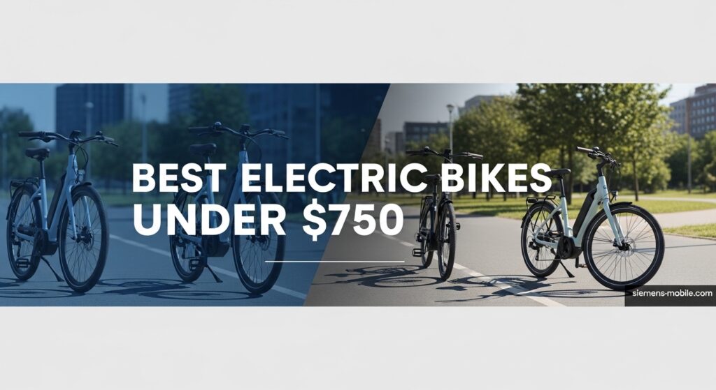 Best Electric Bikes Under $750