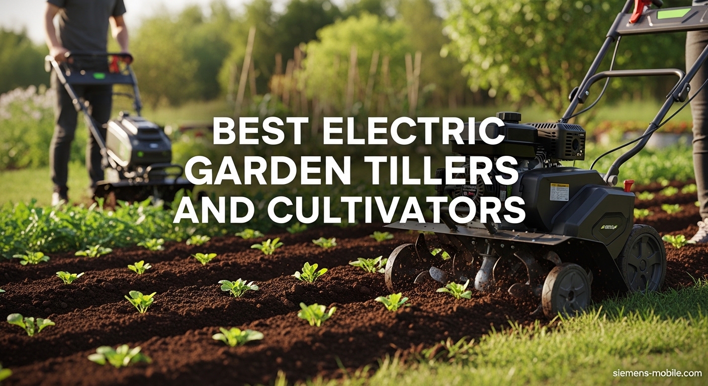 Best Electric Garden Tillers and Cultivators