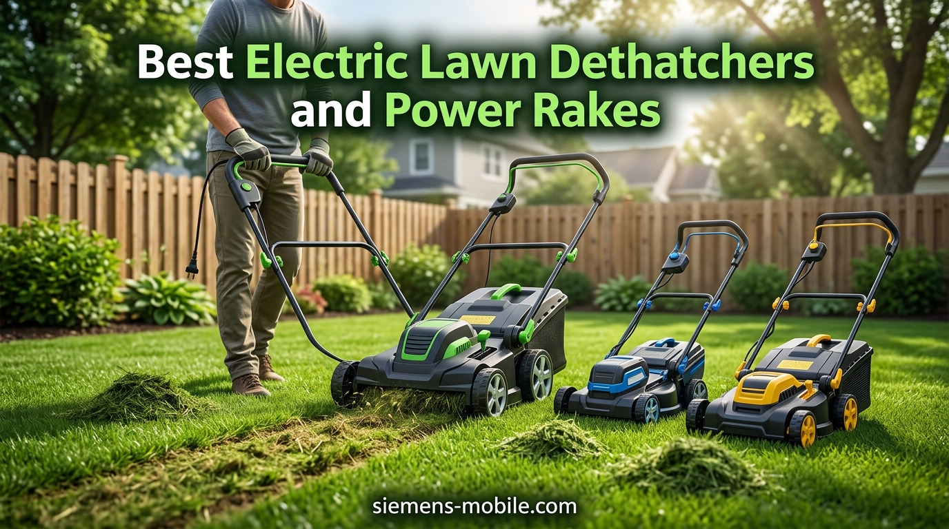 Best Electric Lawn Dethatchers and Power Rakes